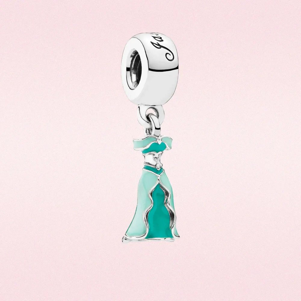 1001 Nacht Charms 925 Sterling Silber – Orientalische Anhänger mit Zirkonia &amp; Emaille - CharmsLuv