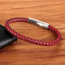 Hochwertiges Lederarmband für Herren – Multicolor & Multisize mit Edelstahl-Button