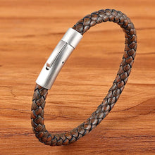 Hochwertiges Lederarmband für Herren – Multicolor & Multisize mit Edelstahl-Button