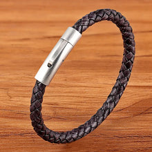 Hochwertiges Lederarmband für Herren – Multicolor & Multisize mit Edelstahl-Button