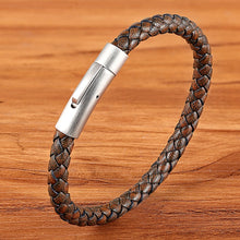 Hochwertiges Lederarmband für Herren – Multicolor & Multisize mit Edelstahl-Button