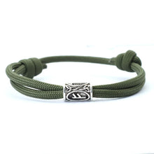 Verstellbares Viking Paracord Armband für Herren – Outdoor Survival Bracelet im nordischen Ethno-Design