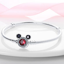 Charm-Armband – Kultige Maus im Steinbesatz