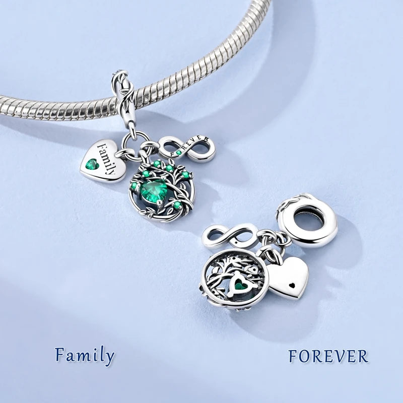 Stranger Things Charm Anhänger 925 Sterling Silber –  Demogorgon, Hellfire Club, Hawkins | für Bettelarmband