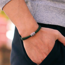 Verstellbares Viking Paracord Armband für Herren – Outdoor Survival Bracelet im nordischen Ethno-Design