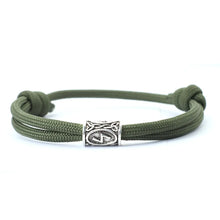 Verstellbares Viking Paracord Armband für Herren – Outdoor Survival Bracelet im nordischen Ethno-Design