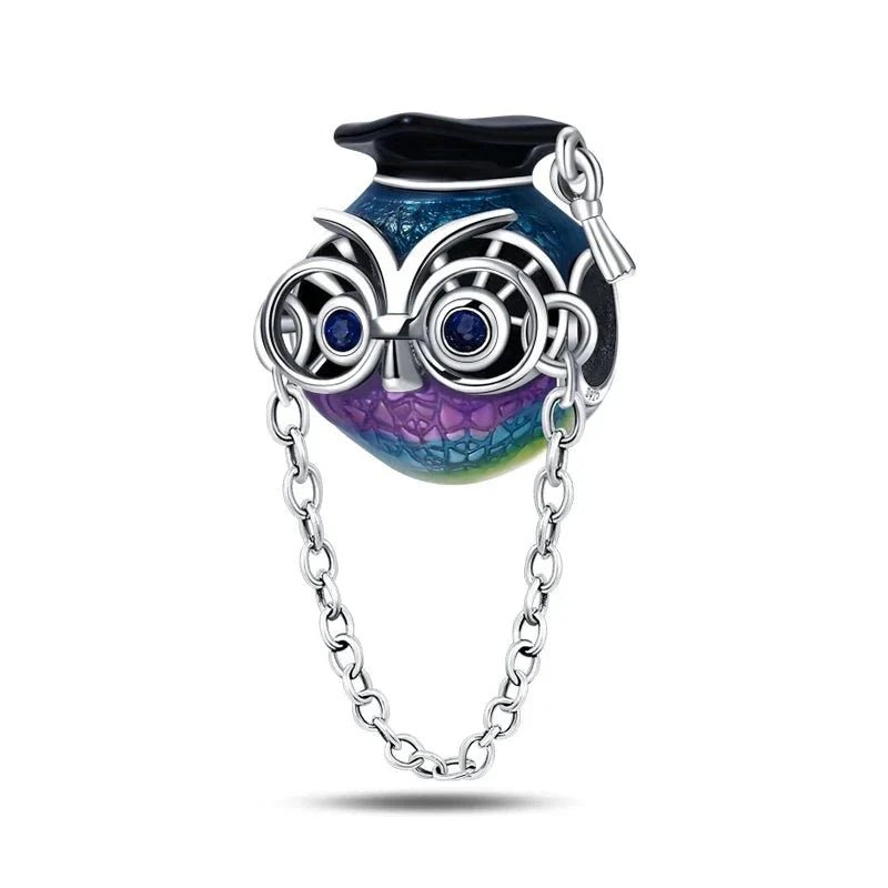 Abschluss Charm Kollektion 925 Sterling Silber – Studium &amp; Ausbildung Anhänger für Bettelarmband - CharmsLuv