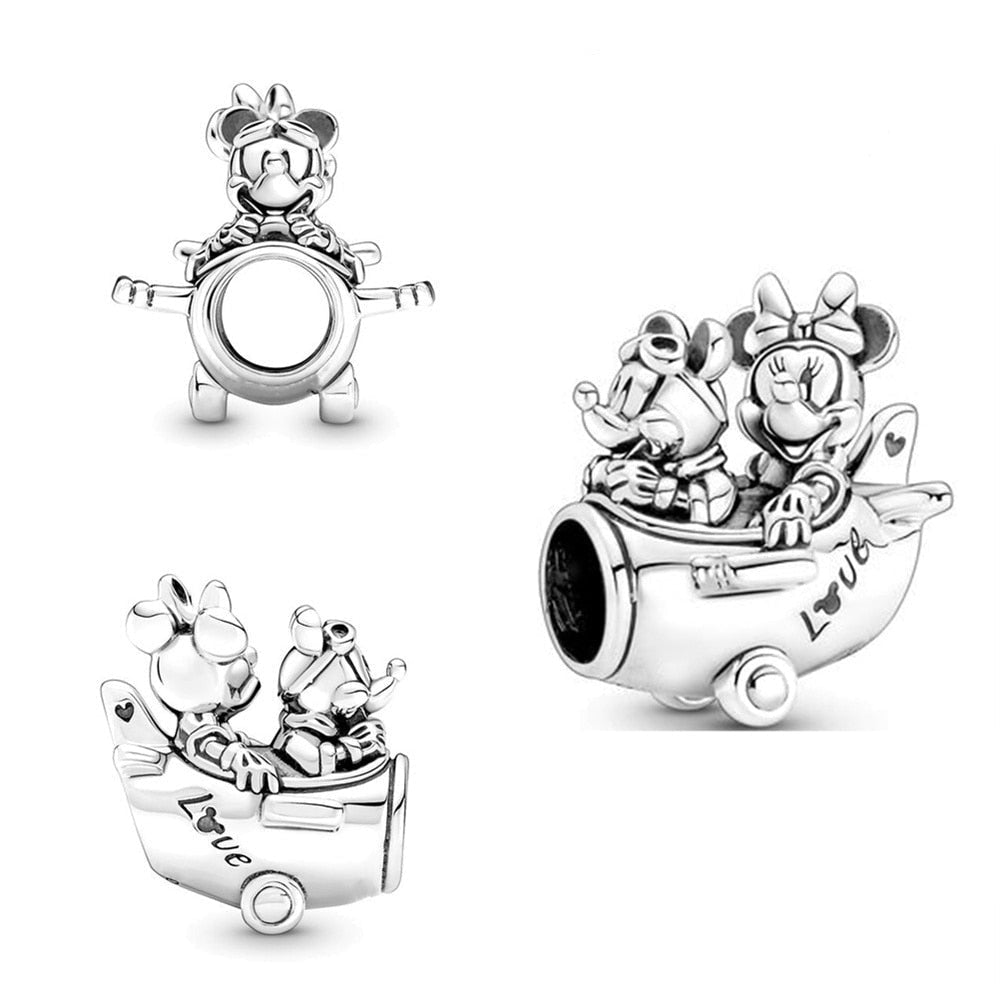 Charm Kollektion Kindheit 925 Sterling Silber – Nostalgische Anhänger für Bettelarmband - CharmsLuv