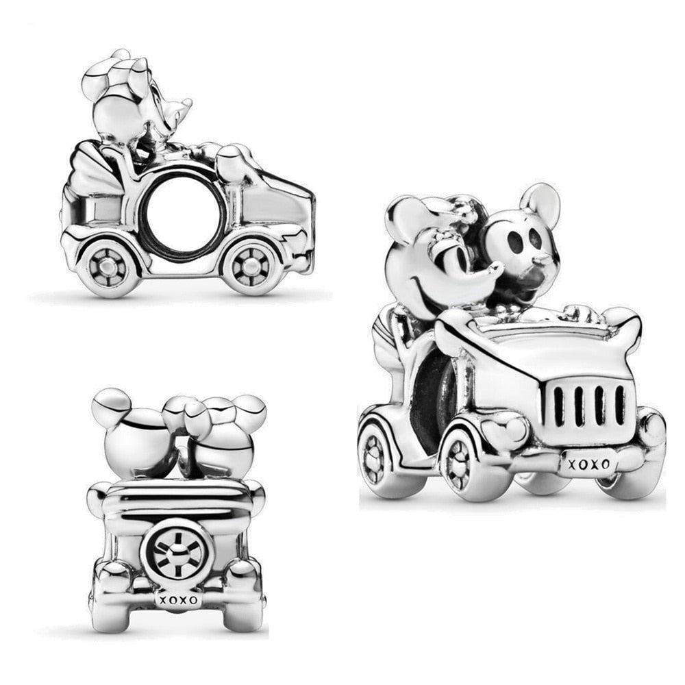 Charm Kollektion Kindheit 925 Sterling Silber – Nostalgische Anhänger für Bettelarmband - CharmsLuv