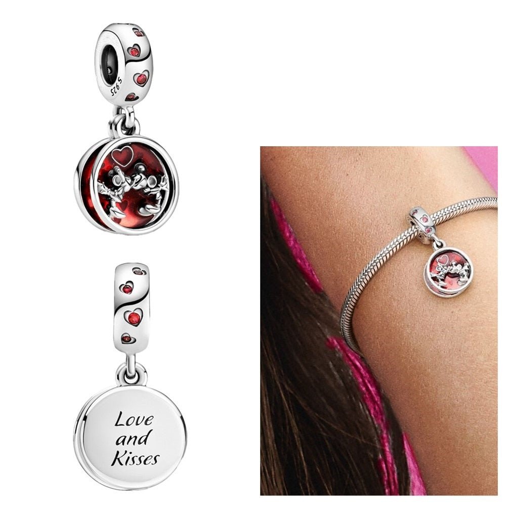 Charm Kollektion Kindheit 925 Sterling Silber – Nostalgische Anhänger für Bettelarmband - CharmsLuv