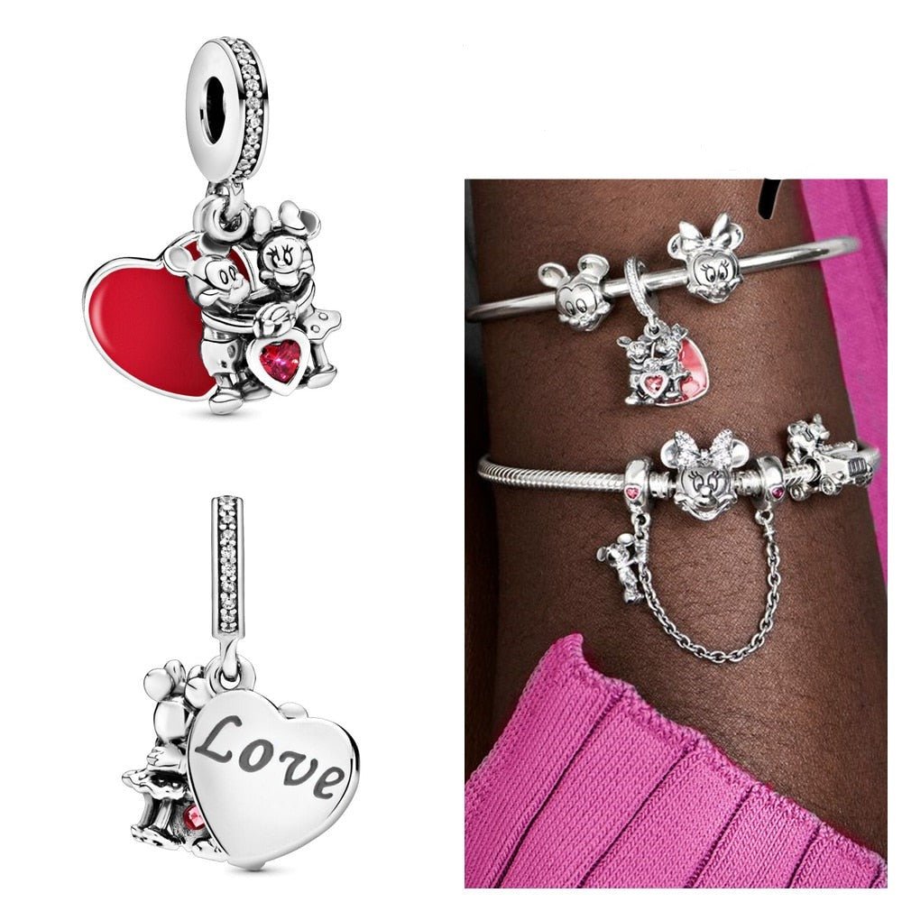 Charm Kollektion Kindheit 925 Sterling Silber – Nostalgische Anhänger für Bettelarmband - CharmsLuv