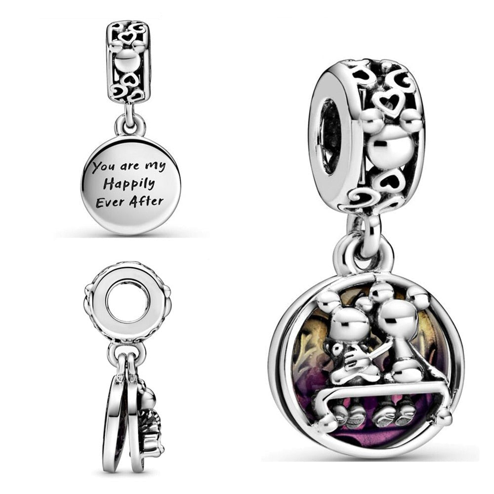 Charm Kollektion Kindheit 925 Sterling Silber – Nostalgische Anhänger für Bettelarmband - CharmsLuv