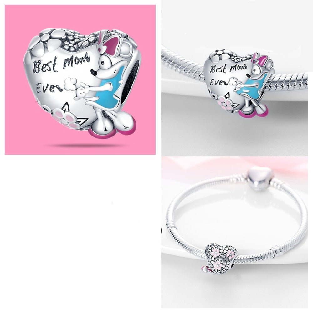 Charm Kollektion Kindheit 925 Sterling Silber – Nostalgische Anhänger für Bettelarmband - CharmsLuv