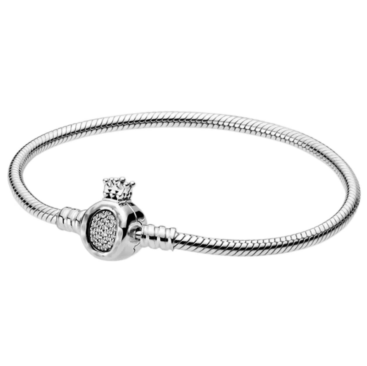 Disney Armband mit Zirkonia – Elegantes versilbertes Gliederarmband für Damen & Herren - CharmsLuv