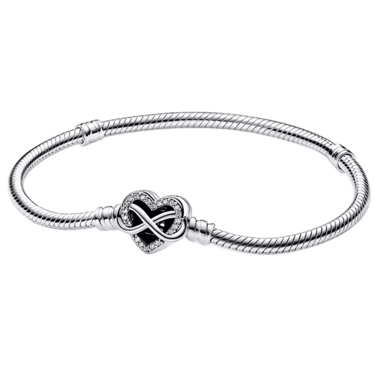 Disney Armband mit Zirkonia – Elegantes versilbertes Gliederarmband für Damen & Herren - CharmsLuv