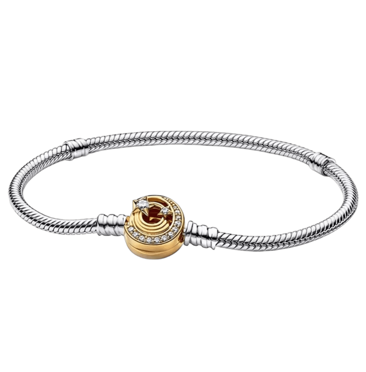 Disney Armband mit Zirkonia – Elegantes versilbertes Gliederarmband für Damen & Herren - CharmsLuv