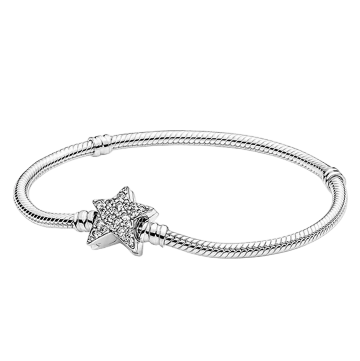 Disney Armband mit Zirkonia – Elegantes versilbertes Gliederarmband für Damen & Herren - CharmsLuv