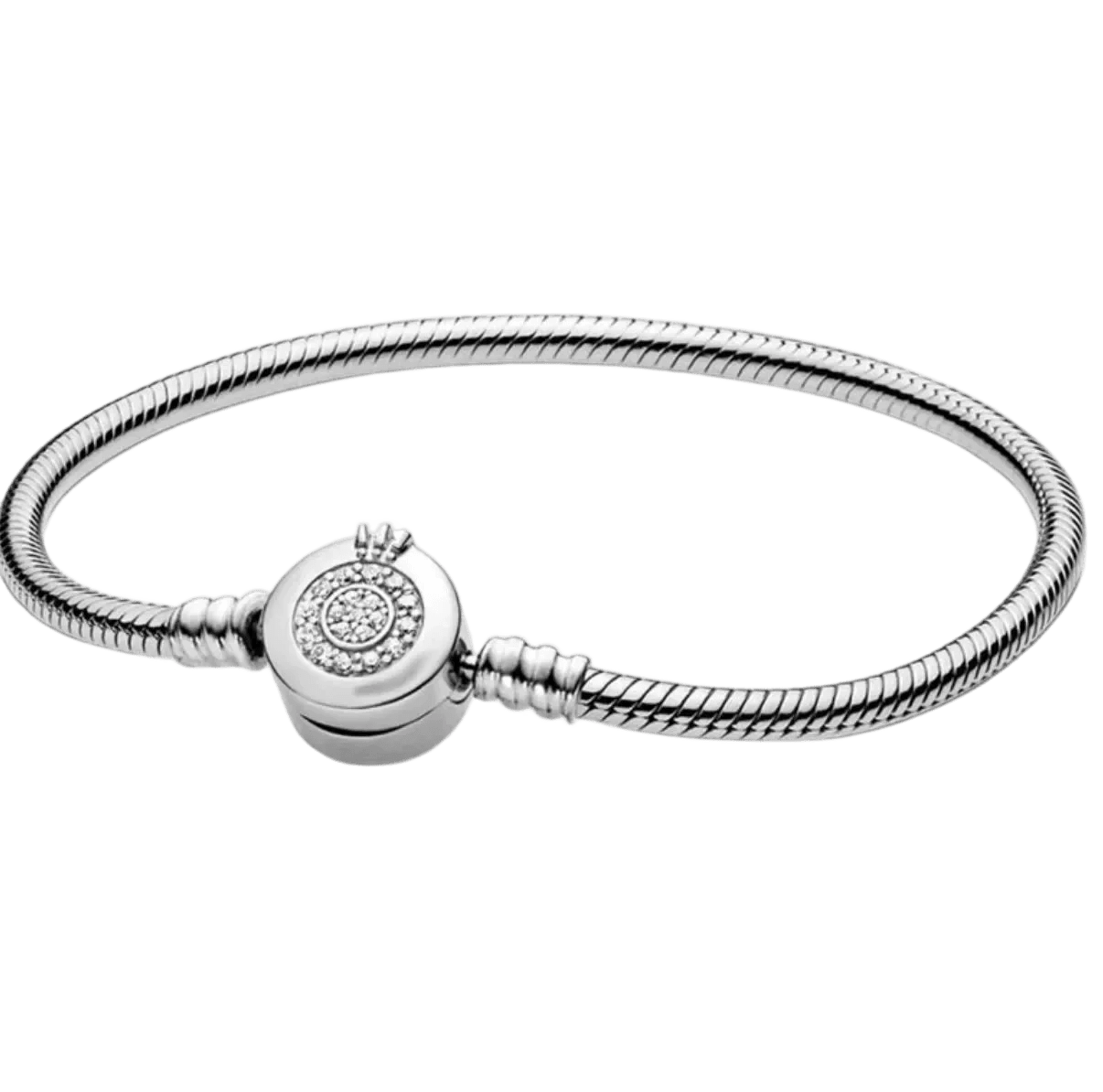 Disney Armband mit Zirkonia – Elegantes versilbertes Gliederarmband für Damen & Herren - CharmsLuv