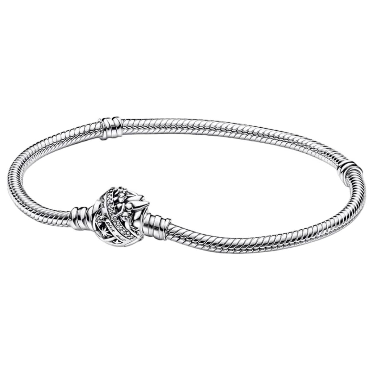 Disney Armband mit Zirkonia – Elegantes versilbertes Gliederarmband für Damen & Herren - CharmsLuv