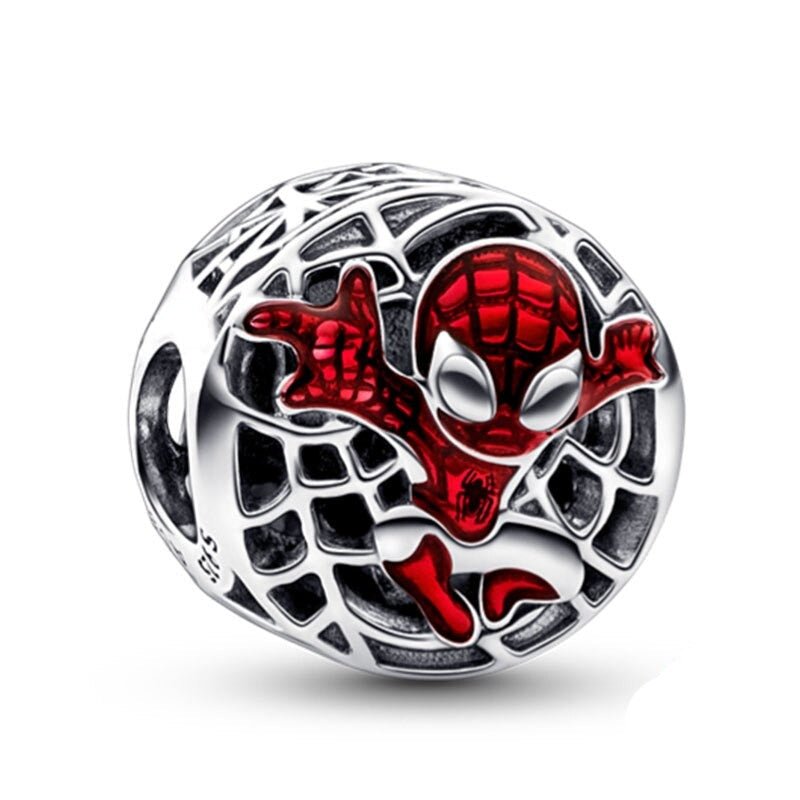 Marvel Superhelden Charm 925 Sterling Silber – Hulk, Iron Man, Spider - Man & Co. für Bettelarmband - CharmsLuv