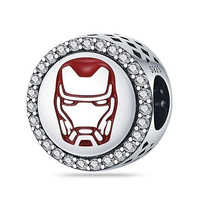 Marvel Superhelden Charm 925 Sterling Silber – Hulk, Iron Man, Spider - Man & Co. für Bettelarmband - CharmsLuv