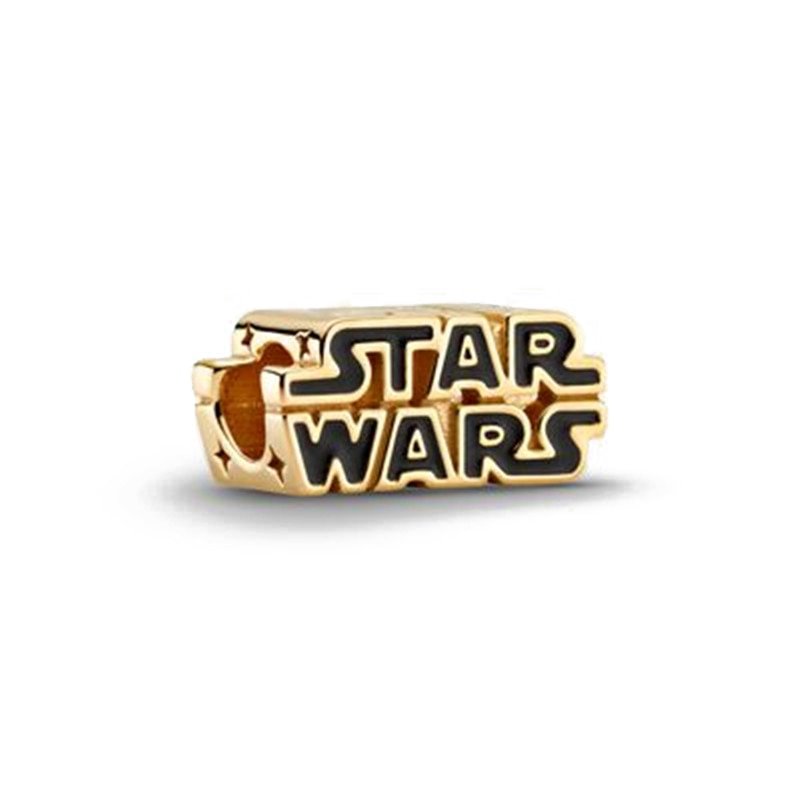 Star Wars Charm Anhänger 925 Sterling Silber – Darth Vader, Yoda & R2 - D2 für Bettelarmband - CharmsLuv
