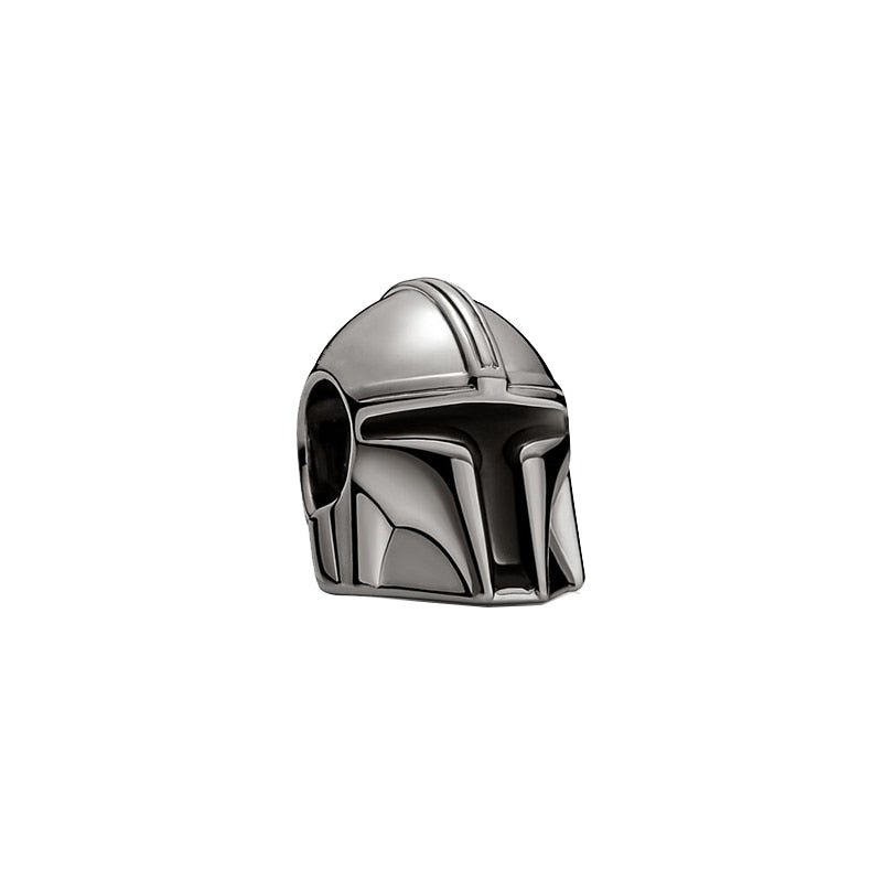 Star Wars Charm Anhänger 925 Sterling Silber – Darth Vader, Yoda & R2 - D2 für Bettelarmband - CharmsLuv