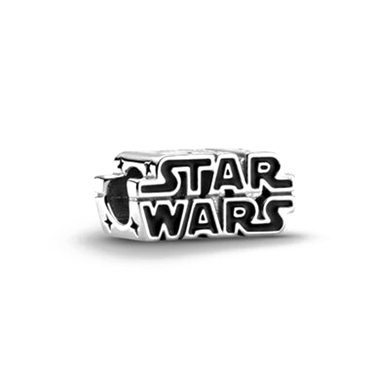 Star Wars Charm Anhänger 925 Sterling Silber – Darth Vader, Yoda & R2 - D2 für Bettelarmband - CharmsLuv