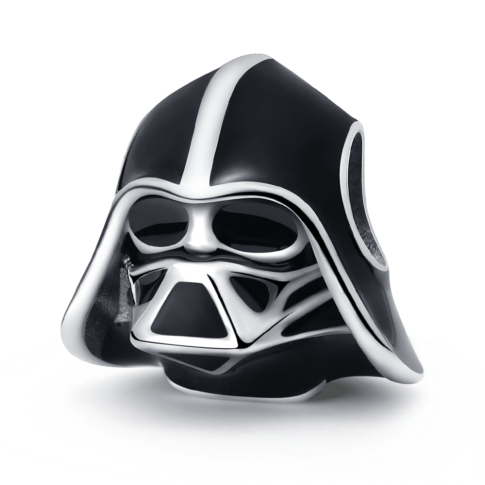 Star Wars Charm Anhänger 925 Sterling Silber – Darth Vader, Yoda & R2 - D2 für Bettelarmband - CharmsLuv
