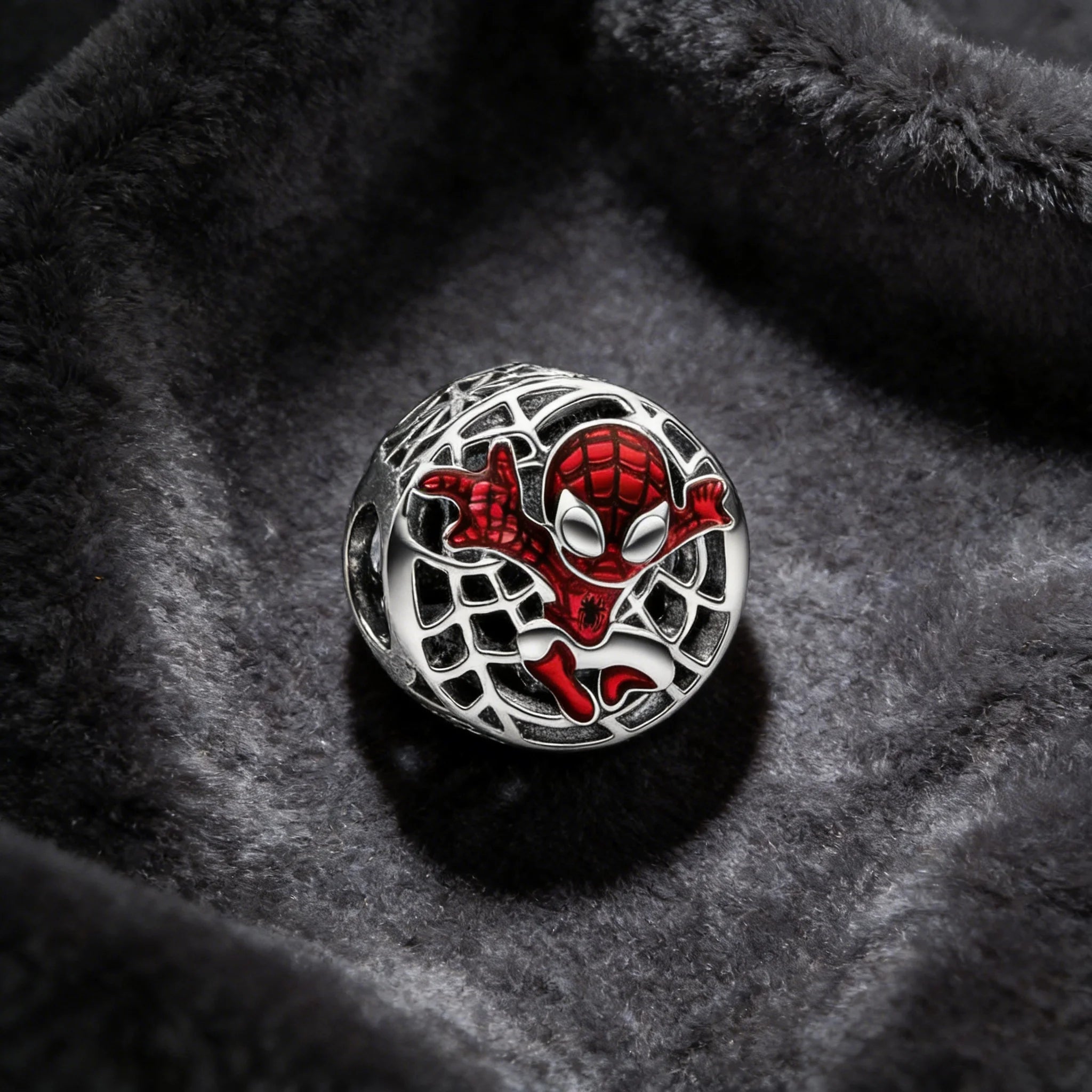 Superhelden Charm Anhänger 925 Sterling Silber – Iron Man, Hulk, Deadpool, Joker & Spider - Man - CharmsLuv