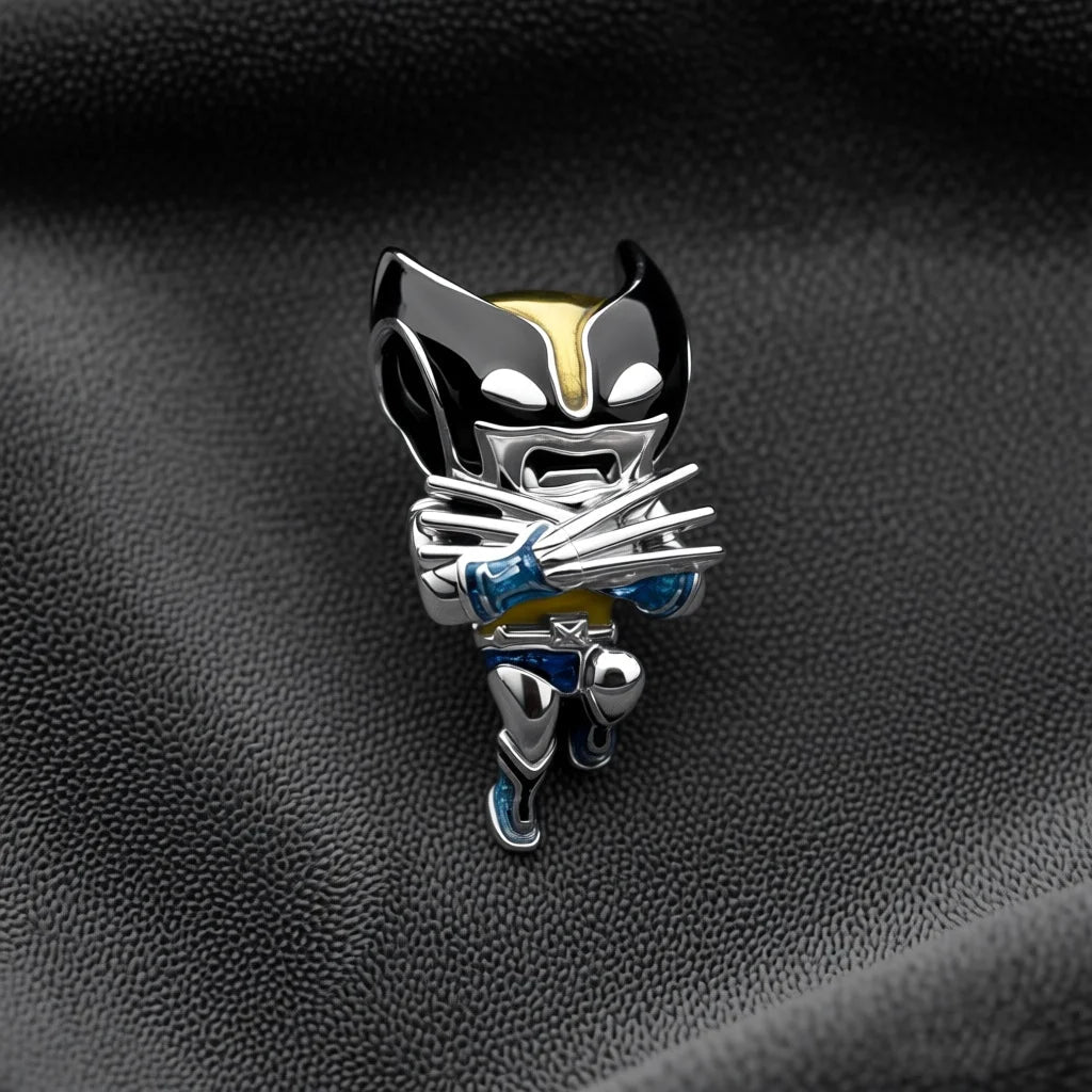 Superhelden Charm Anhänger 925 Sterling Silber – Iron Man, Hulk, Deadpool, Joker & Spider - Man - CharmsLuv