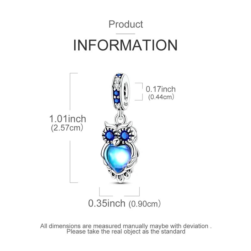Tier Charm Anhänger Set 925 Sterling Silber – Löwe, Tiger, Wolf, Drache & mehr für Bettelarmband - CharmsLuv