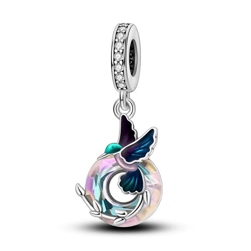 Tier Charm Anhänger Set 925 Sterling Silber – Löwe, Tiger, Wolf, Drache & mehr für Bettelarmband - CharmsLuv