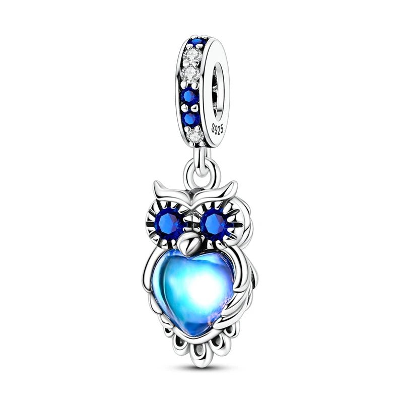 Tier Charm Anhänger Set 925 Sterling Silber – Löwe, Tiger, Wolf, Drache & mehr für Bettelarmband - CharmsLuv