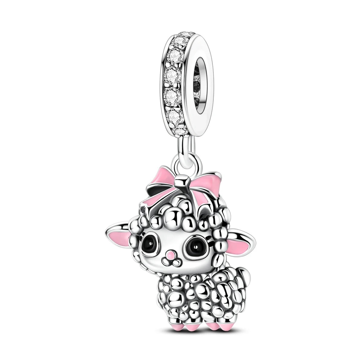 Tier Charm Anhänger Set 925 Sterling Silber – Löwe, Tiger, Wolf, Drache & mehr für Bettelarmband - CharmsLuv