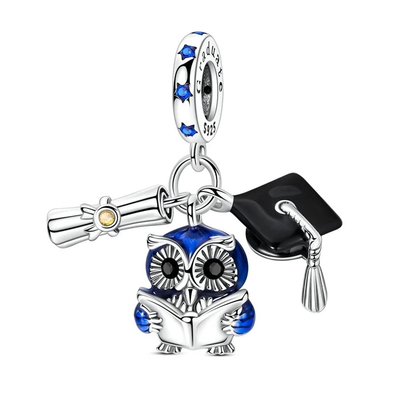Tier Charm Anhänger Set 925 Sterling Silber – Löwe, Tiger, Wolf, Drache & mehr für Bettelarmband - CharmsLuv