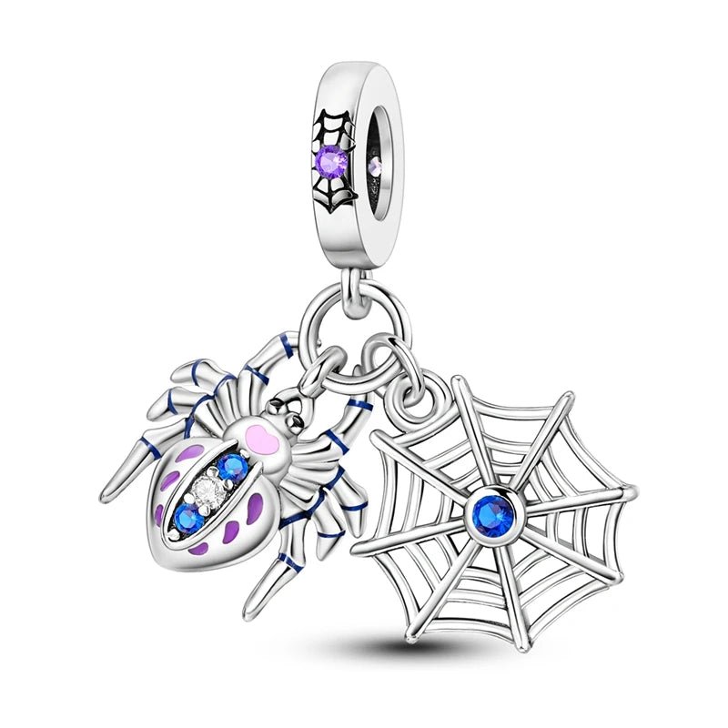 Tier Charm Anhänger Set 925 Sterling Silber – Löwe, Tiger, Wolf, Drache & mehr für Bettelarmband - CharmsLuv