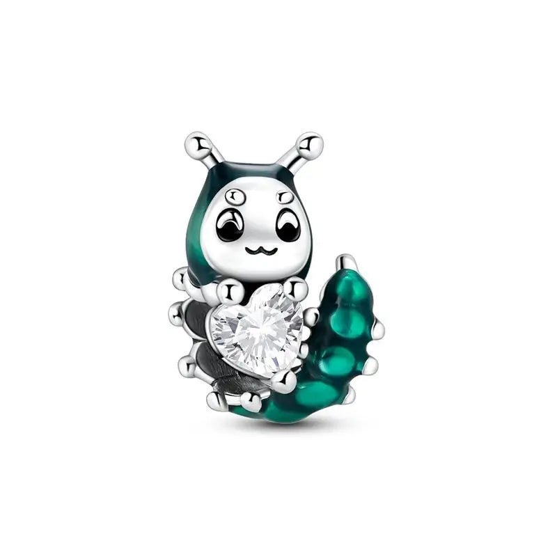 Tier Charm Anhänger Set 925 Sterling Silber – Löwe, Tiger, Wolf, Drache & mehr für Bettelarmband - CharmsLuv