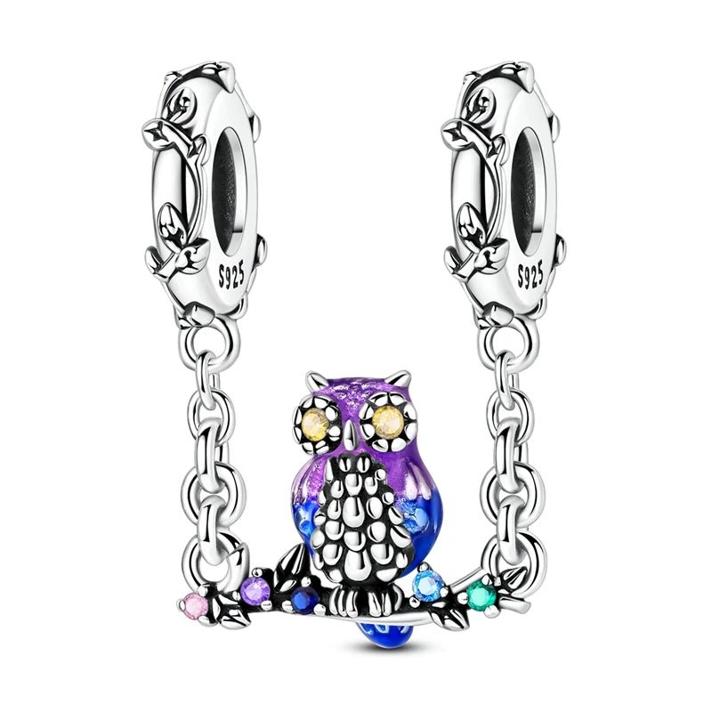 Tier Charm Anhänger Set 925 Sterling Silber – Löwe, Tiger, Wolf, Drache & mehr für Bettelarmband - CharmsLuv