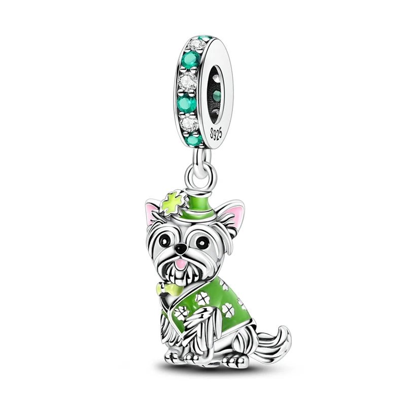 Tier Charm Anhänger Set 925 Sterling Silber – Löwe, Tiger, Wolf, Drache & mehr für Bettelarmband - CharmsLuv
