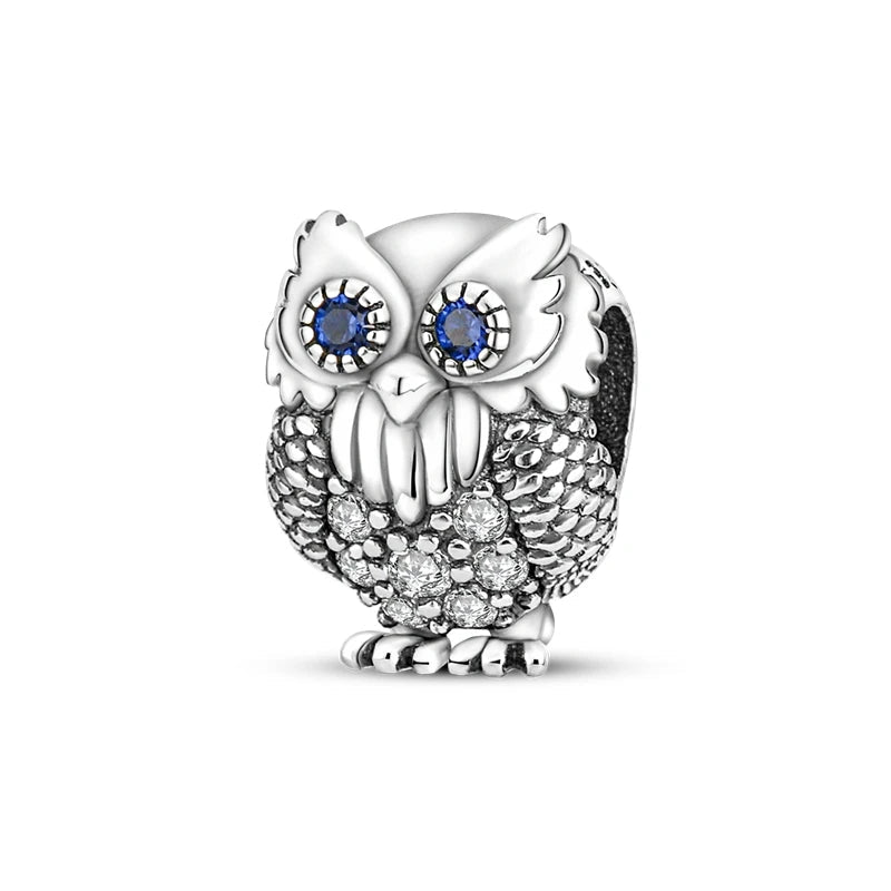 Tier Charm Anhänger Set 925 Sterling Silber – Löwe, Tiger, Wolf, Drache & mehr für Bettelarmband - CharmsLuv