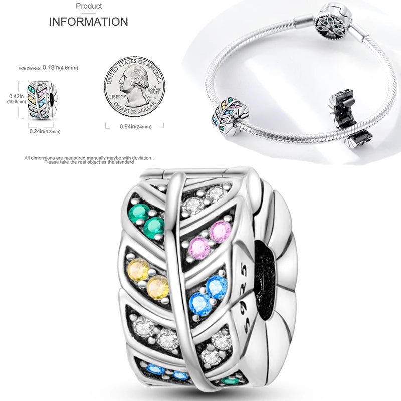 Vogel Charm Anhänger 925 Sterling Silber – Eule, Papagei & Flamingo mit Zirkonia für Bettelarmband - CharmsLuv