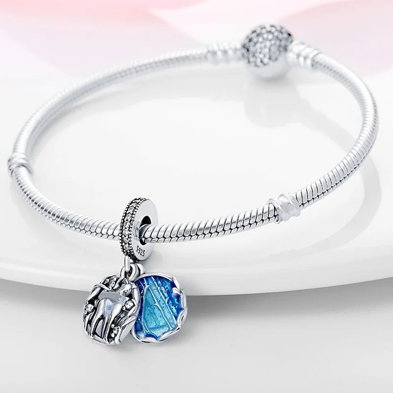 Zauberer Charm Anhänger 925 Sterling Silber – Harry Potter Symbole & Figuren für Bettelarmband - CharmsLuv