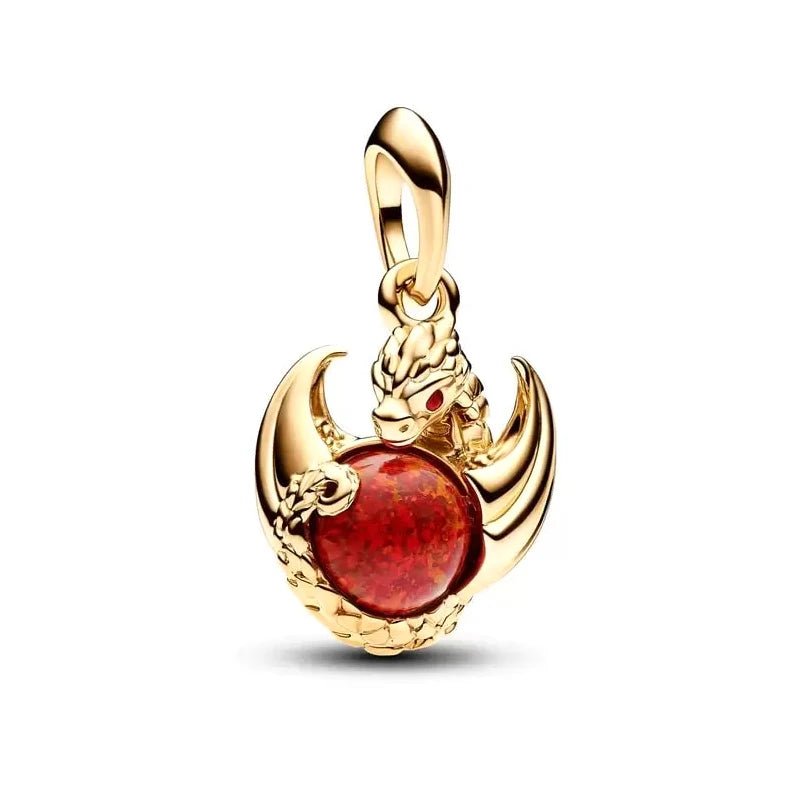 Zauberer Charm Anhänger 925 Sterling Silber – Harry Potter Symbole & Figuren für Bettelarmband - CharmsLuv