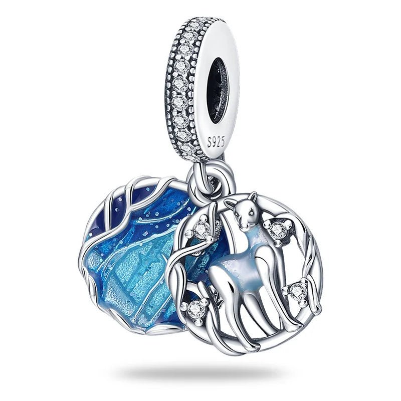 Zauberer Charm Anhänger 925 Sterling Silber – Harry Potter Symbole & Figuren für Bettelarmband - CharmsLuv