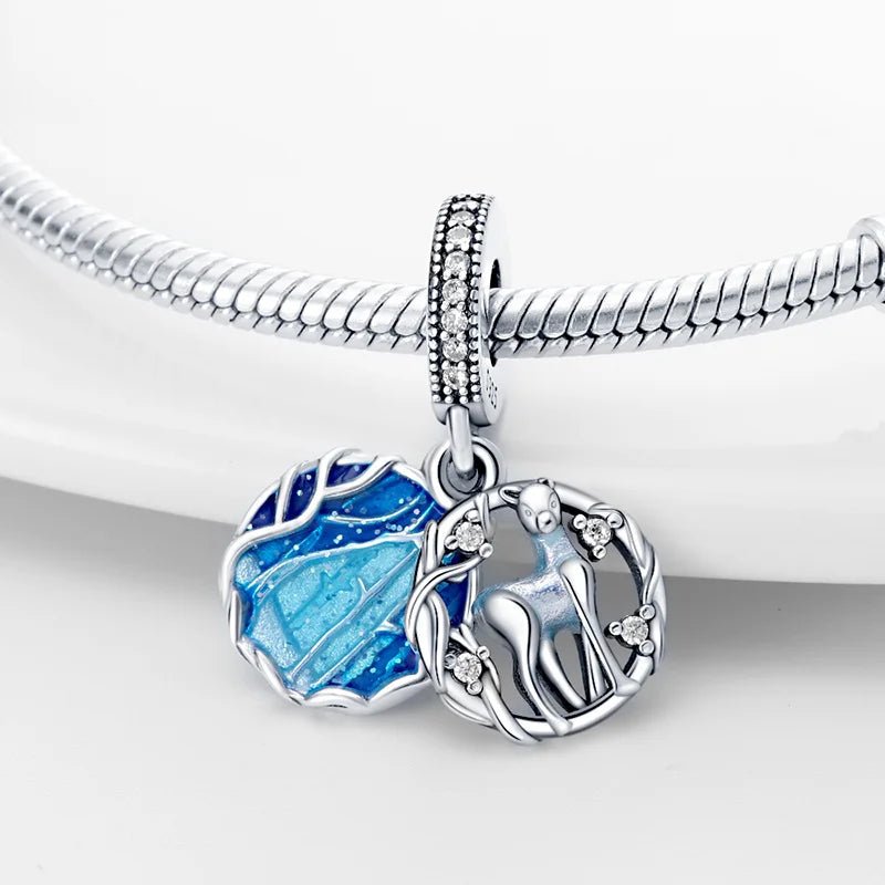 Zauberer Charm Anhänger 925 Sterling Silber – Harry Potter Symbole & Figuren für Bettelarmband - CharmsLuv