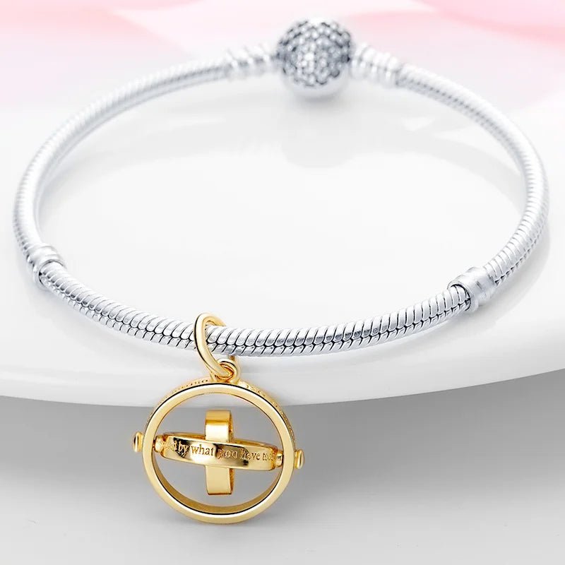 Zauberer Charm Anhänger 925 Sterling Silber – Harry Potter Symbole & Figuren für Bettelarmband - CharmsLuv