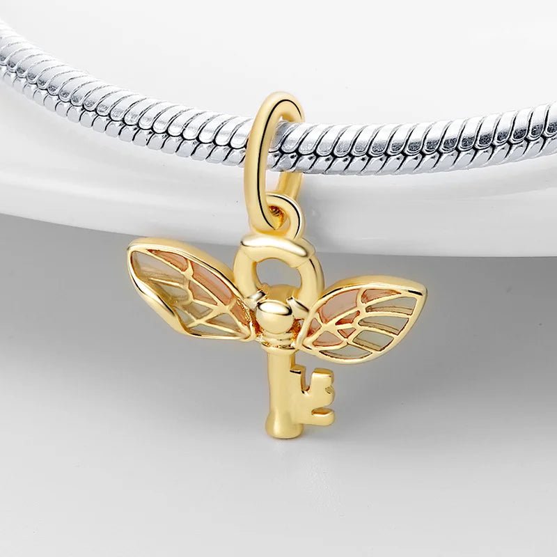Zauberer Charm Anhänger 925 Sterling Silber – Harry Potter Symbole & Figuren für Bettelarmband - CharmsLuv