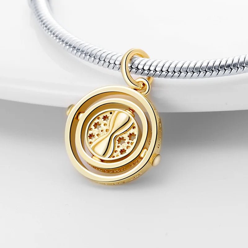Zauberer Charm Anhänger 925 Sterling Silber – Harry Potter Symbole & Figuren für Bettelarmband - CharmsLuv